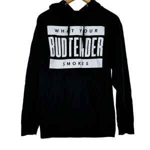 What’s Your Budtender Smokes Lolo Black Hoodie Size S
